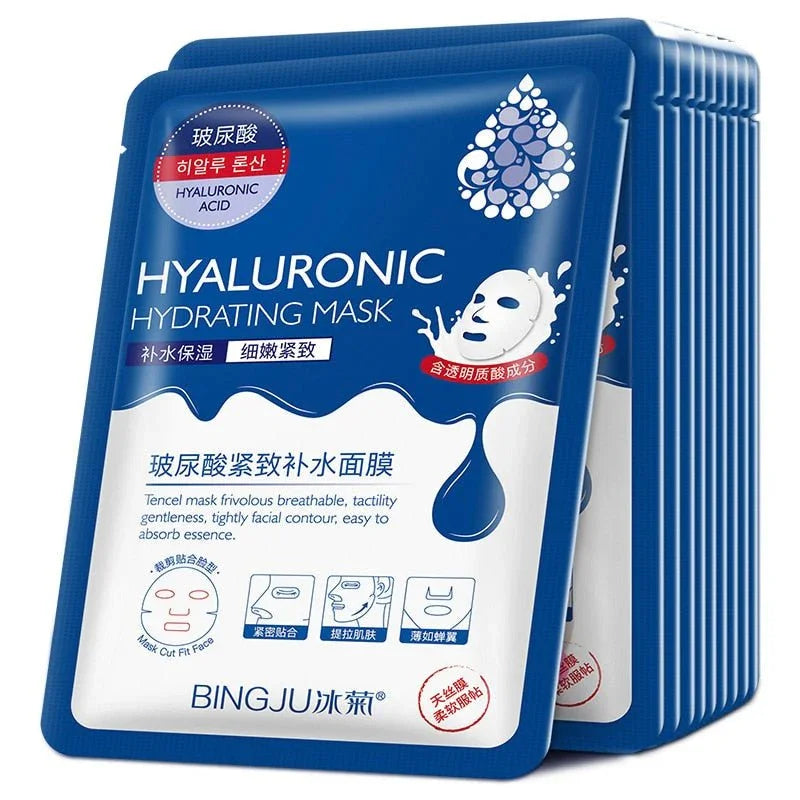 Máscara facial - ácido hialurônico. - Zaya Femme