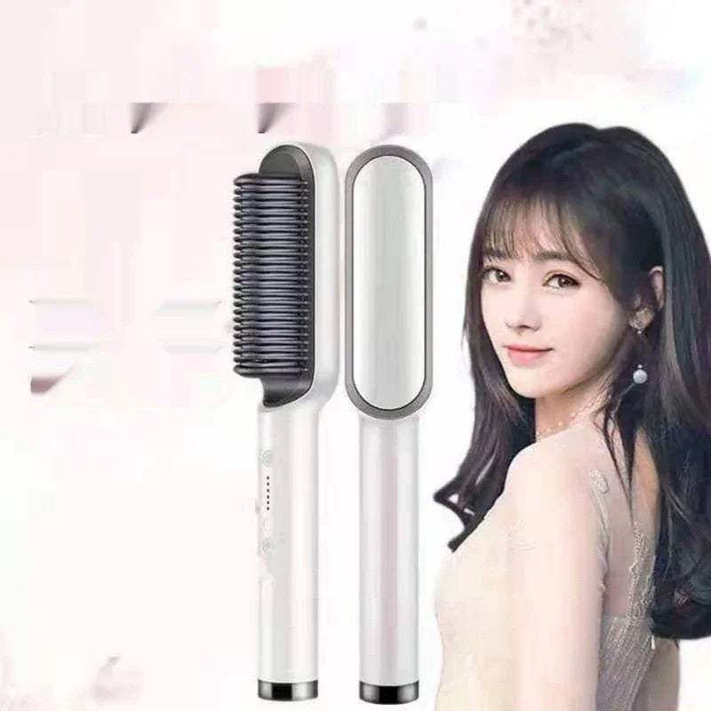 Escova Alisadora 3 em 1 - Beauty Hair - Zaya Femme